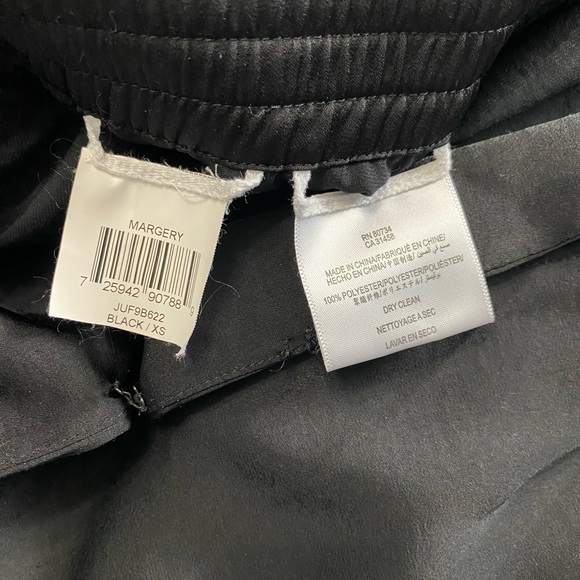 BCBGMAXAZARIA Black Margery Long Sleeve Jumpsuit - Picture 10 of 10